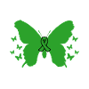 Mental Health Warrior Butterfly