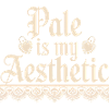 Pale Aesthetic Lace Typography