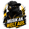 Music on - World off