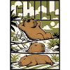 Chill Capybara Relax Design
