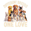 Different Breeds One Love Hunde