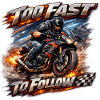 Trop rapide pour suivre Moto