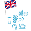 EXANGLIA (Blue + White Text)