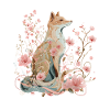 Blossom Fox - Spring in Harmony