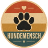 Hundemensch Retro