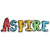 Aspire Bunte Graffiti-Schriftzeichen