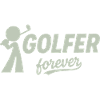 Silhouette du golfeur éternel