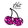 Pink leopard pattern cherry
