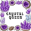 Amnetyst Crystal Geode Circle