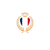 Saint-Malo Frankreich Wappen Krone Reise Souvenir