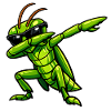 Dabbing Grasshopper