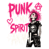 Punk Spirit Animal Saying Shirt