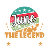 June Retro 1976 Legend