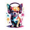 Chihuahua Headphones