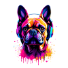 Casques Frenchie Bulldog français