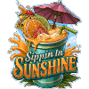 Sippin In Sunshine Tropical Fruit Cocktail