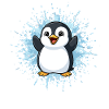 Pingu Splash Blue