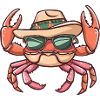Crab Crab Funny Sombrero