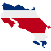 Carte du Costa Rica