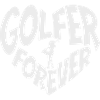 Golfeur Éternel Cœur avec Golfeur
