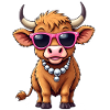 Scottish Highland Cattle Cow