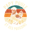 Ses Poussins Papy Poule Grand-Père