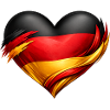 Germany Heart Fan