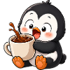 Cute Penguin Coffee Coffee Lover Mugs