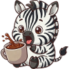 Funny Zebra Coffee Coffee Lover
