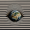 Earth in Optical Wave Pattern