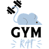 Cheerful Minimalist Blue Mouse