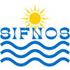 Sifnos Sun and Waves Emblem