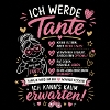Ich werde Tante – Herzliche Vorfreude