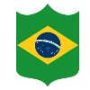 Brasilien Flagge Wappen