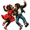 Dancing Monkeys Rockabilly 50s Rock'n'Roll Style