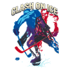 Retro Eishockeyspieler Clash 