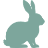 Silhouette de lapin