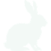 Bunny Silhouette Minimal