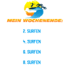 Mein Surf-Wochenende – Surf Schedule
