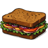 Illustration de sandwich