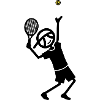 Tennis Serve Trophy Position