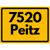 ALTE POSTLEITZAHL PLZ RETRO 7520 PEITZ