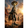 Dustbound Hitchhiker in Dunes