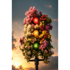 Floral Traffic Light Glow