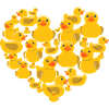 Heart of Rubber Ducks