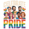 Celebrate Pride LGBTQ Rainbow