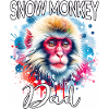 Schneeaffe Papa