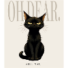 Disappointing. – Sarcastic Black Cat Design