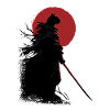 Chat samouraï