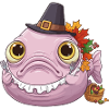 Funny Blobfish - Autumn and Thanksgiving